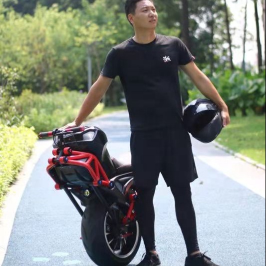 Alibaba one-wheeled electric motorcycle 2