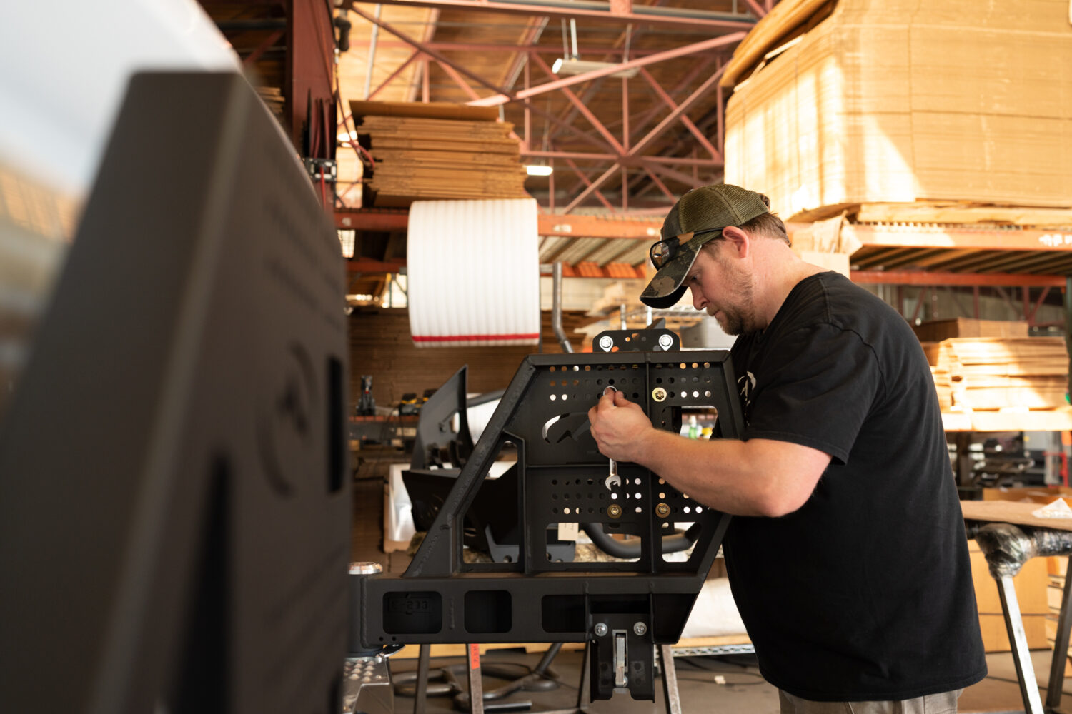 Installing aftermarket steel bumpers