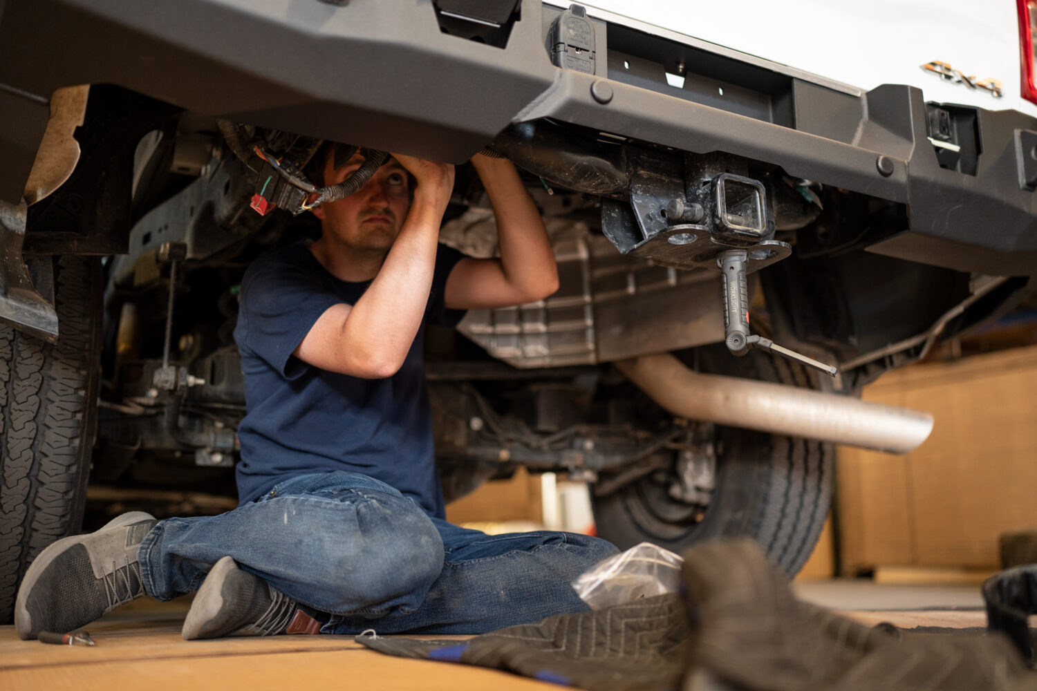 Installing steel aftermarket bumpers