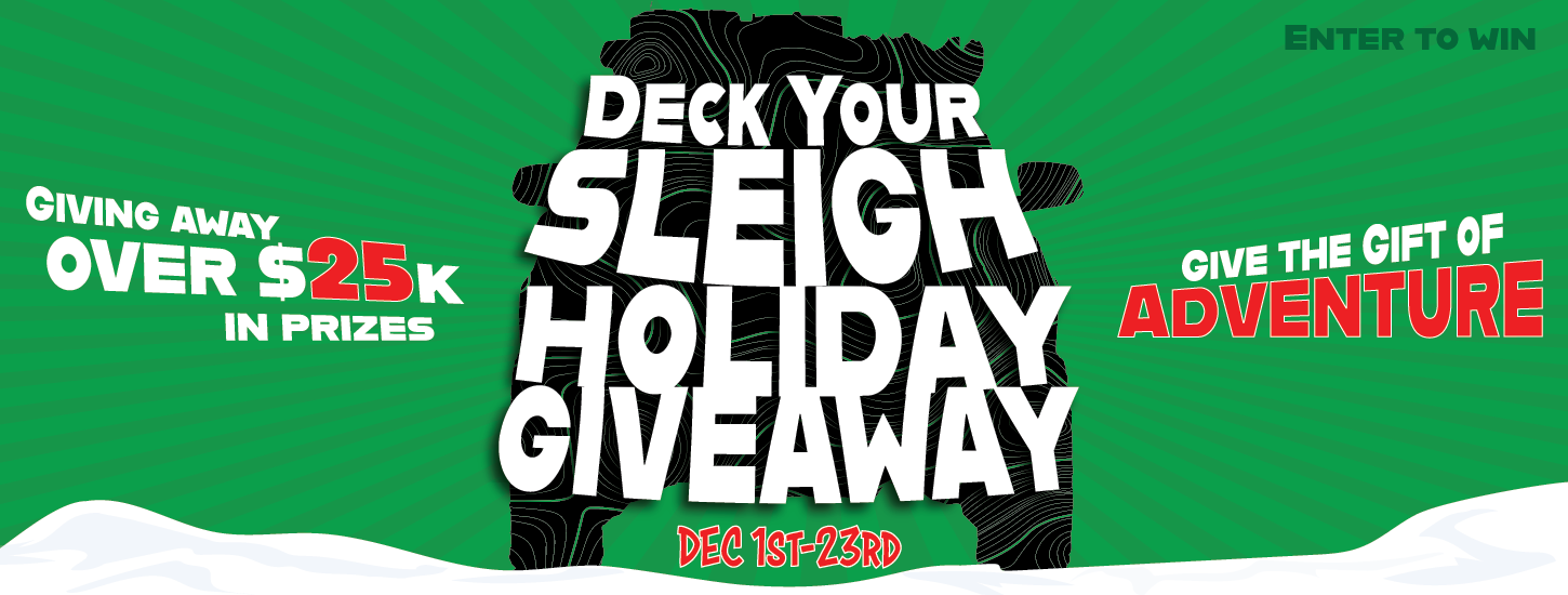 deck your sleigh holiday gear giveaway