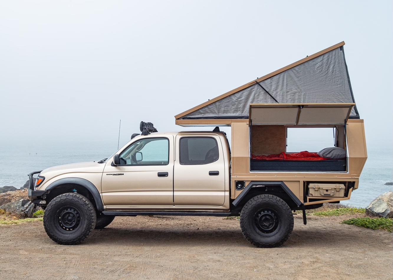 Vehicle Feature :: Overland Under Budget’s DIY First Gen Tacoma Camper 