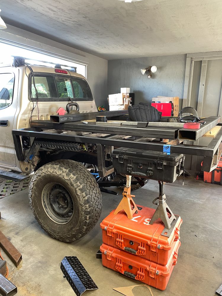 2001 tacoma overland under budget