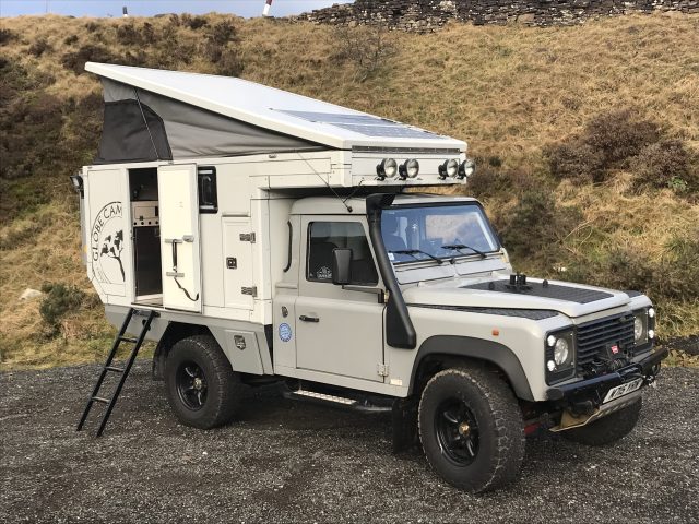 Overland Classifieds :: 1994 Land Rover Defender 110 w/Globe Camper ...