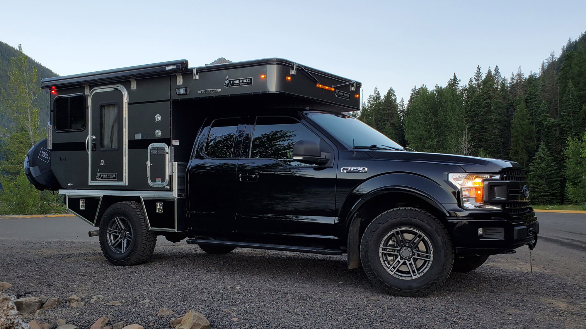 Overland Classifieds :: 2018 Ford F150 XLT 4X4 with 2020 FWC Hawk Flatbed -  Expedition Portal