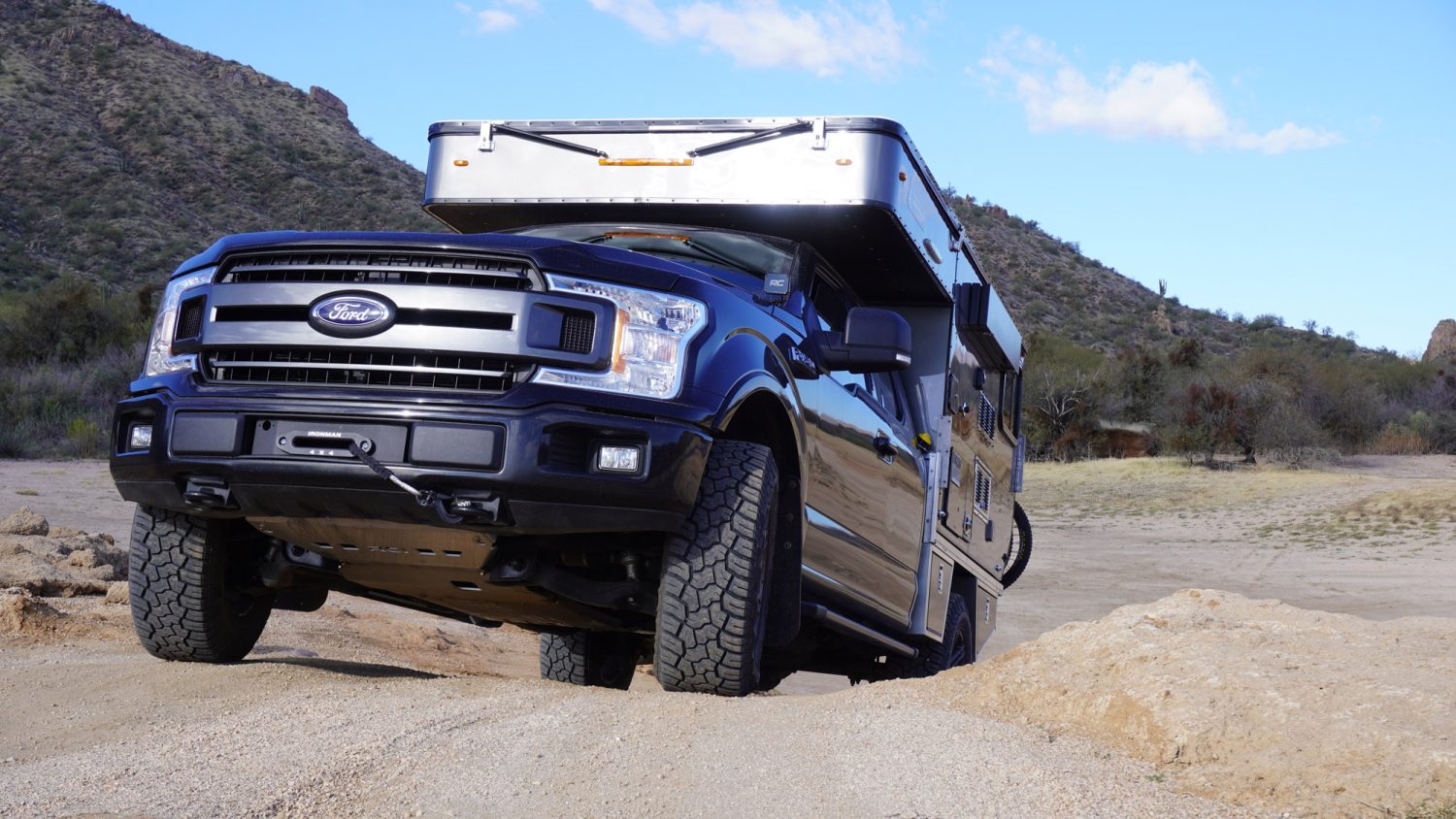 Overland Classifieds :: 2018 Ford F150 XLT 4X4 with 2020 FWC Hawk Flatbed -  Expedition Portal