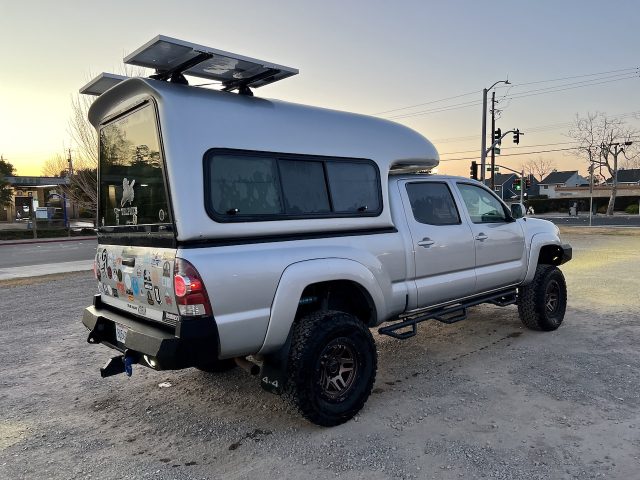 Tacoma cab over discount camper