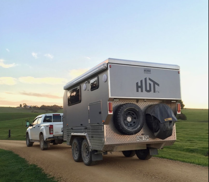 hutrv dekpod overland trailer