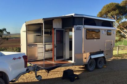 hutrv dekpod overland trailer