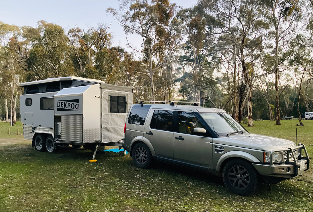 hutrv dekpod overland trailer