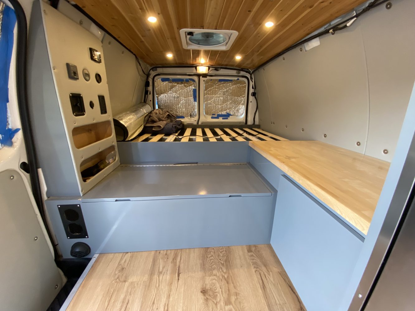 Ford e250 store camper van conversion