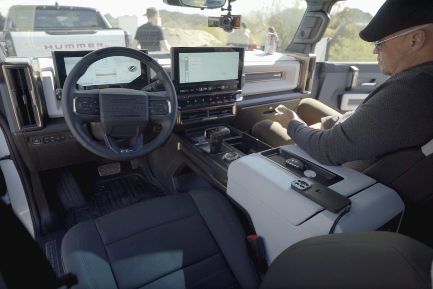 hummer ev interior