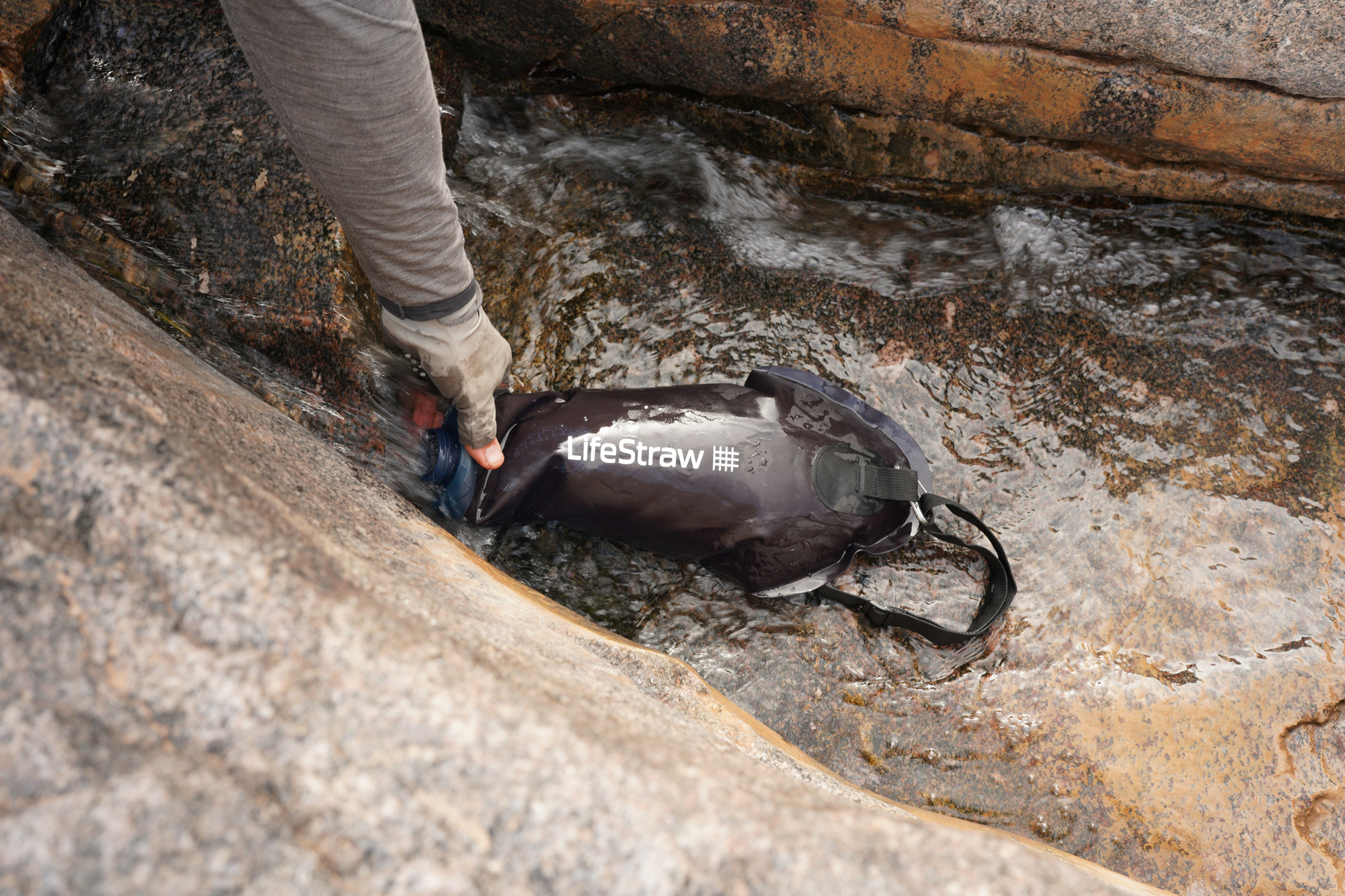 LifeStraw Peak Series Personal Water Filter Straw - Blue