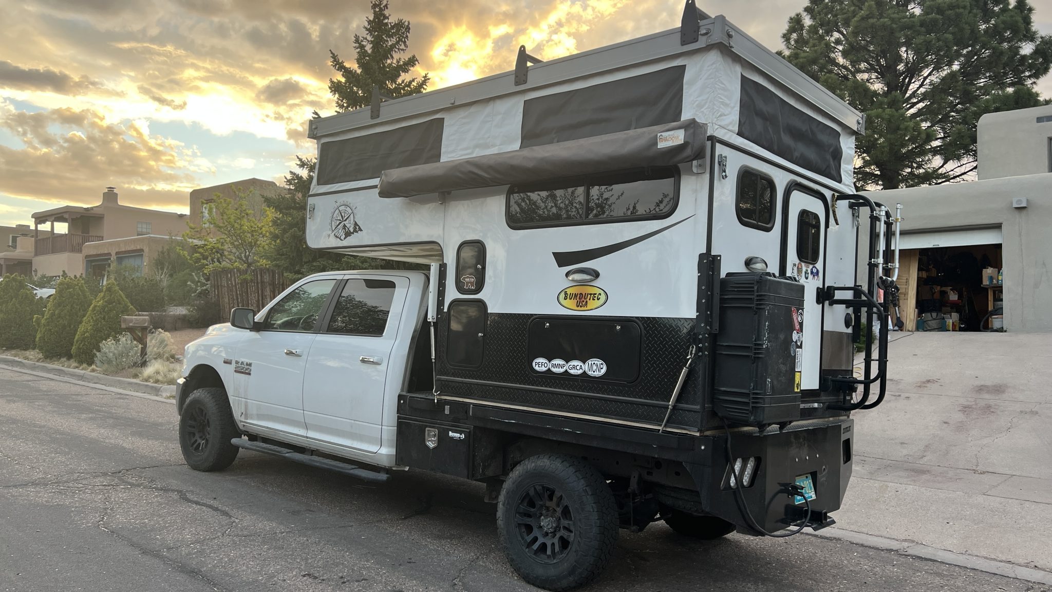 Overland Classifieds 2017 Ram 2500 4x4 w/ BunduTecUSA Flatbed Camper