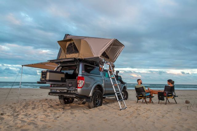 ARB hard-shell rooftop tent