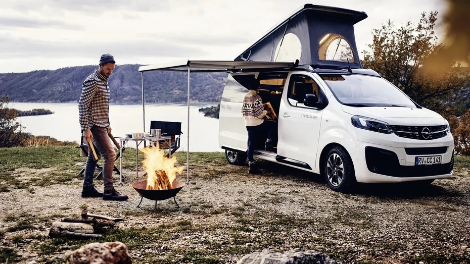 Opel store camper van