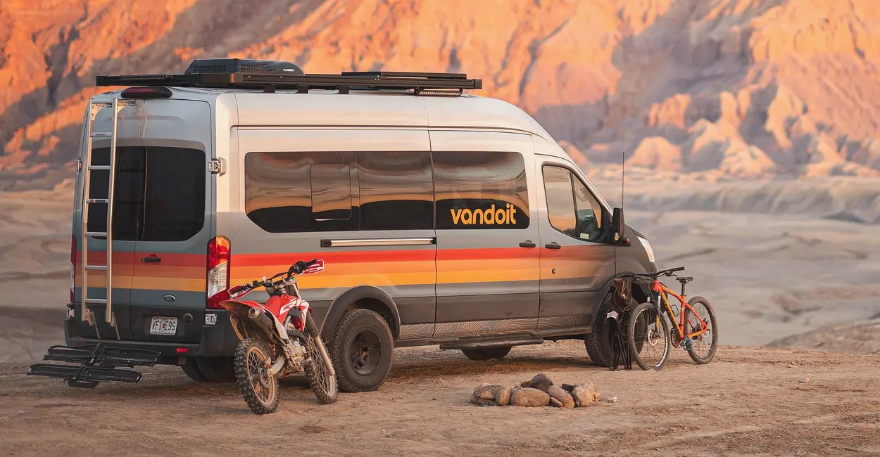 View Photos of the 2023 Ford Transit Trail Camper Van