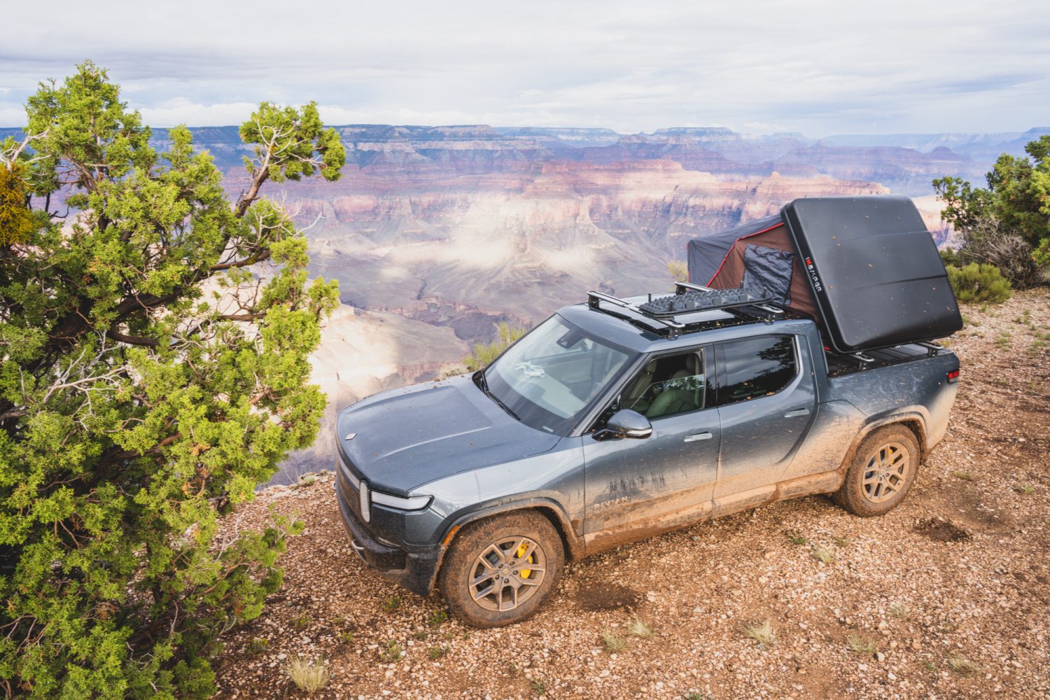 Video Overland Testing Of The Rivian R T Expedition Portal