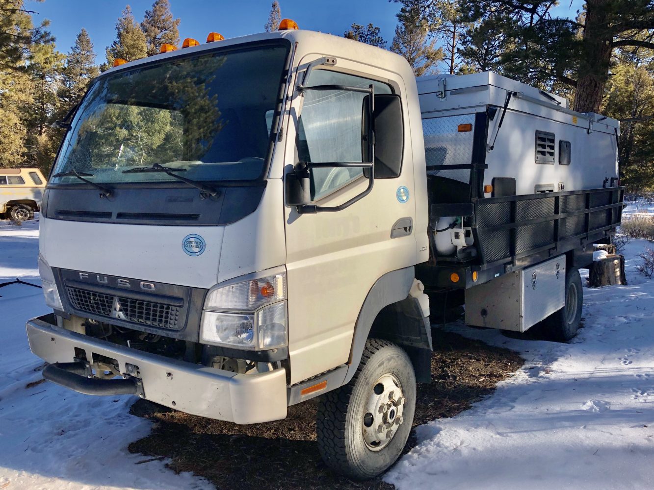 Overland Classifieds :: 2007 Mitsubishi Fuso FG 4x4 w/ Aliner