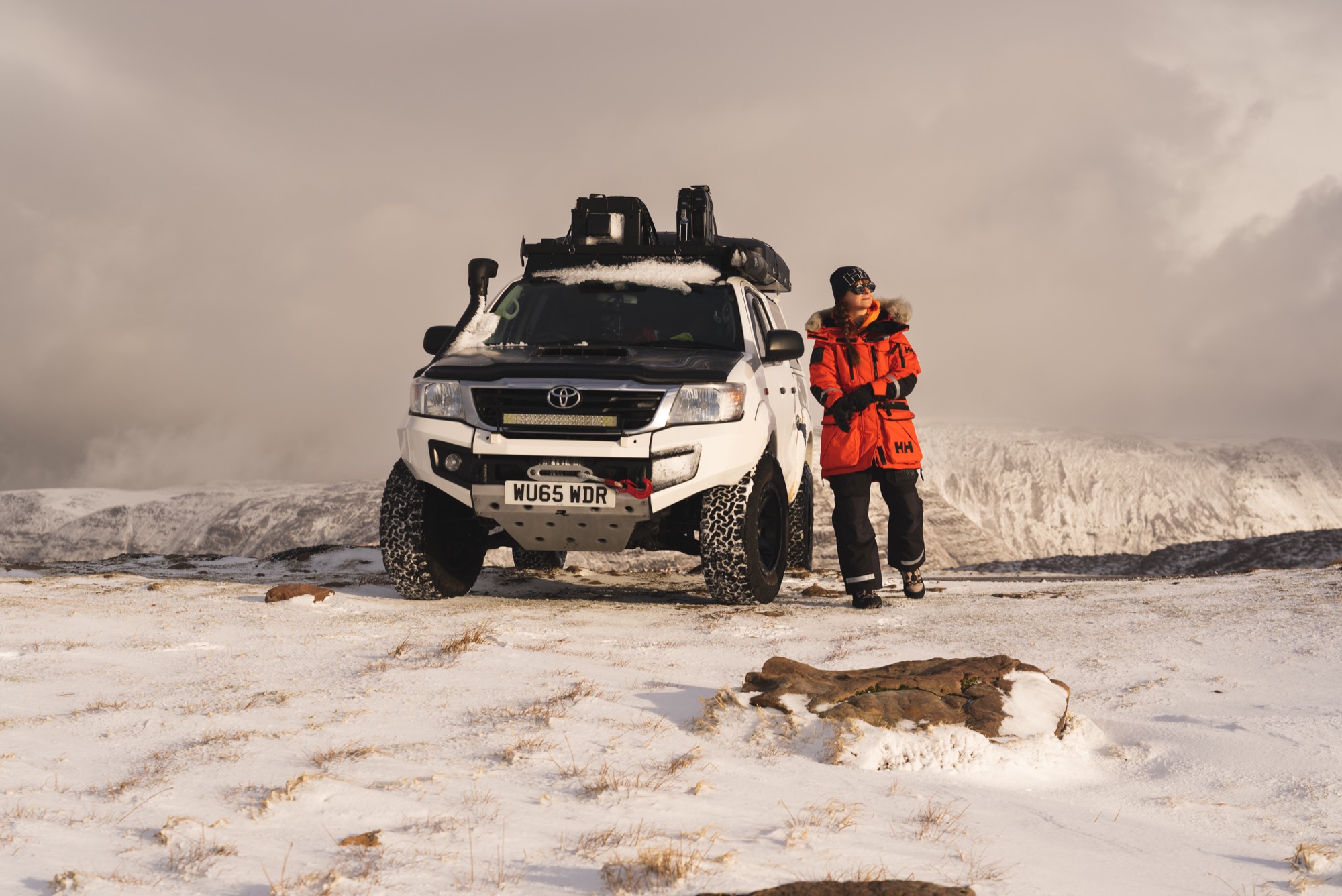 Toyota HiLux Lisa Morris and Jason Spafford