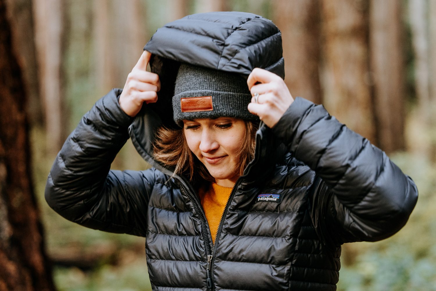 Patagonia down store jacket ladies