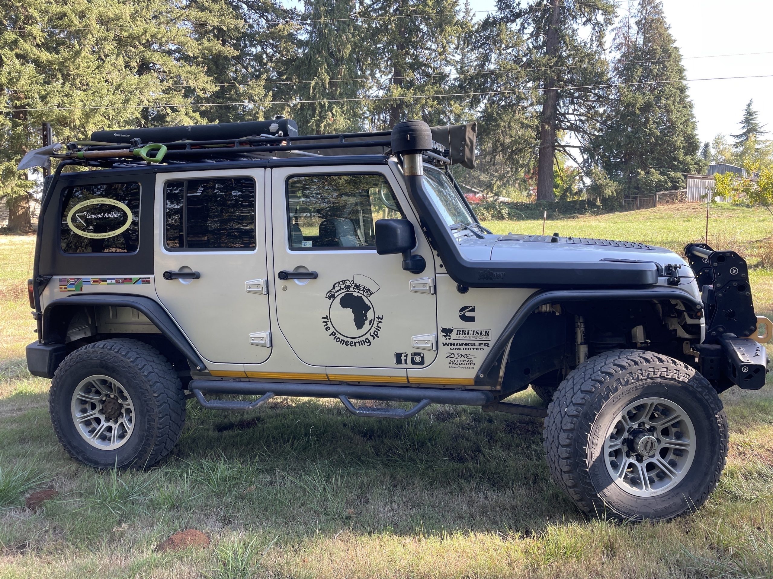 Overland Classifieds :: 2007 Jeep Wrangler Unlimited with Cummins 4BT -  Expedition Portal