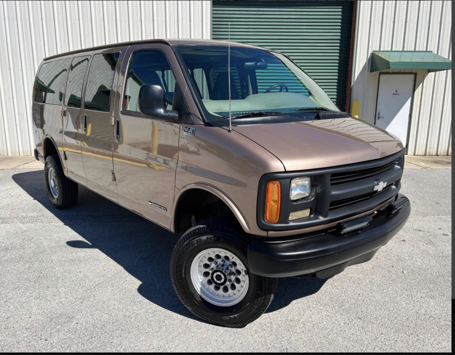 1999 hot sale chevy van