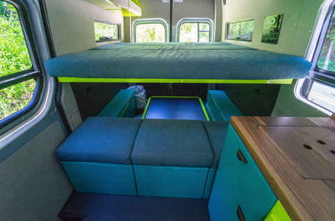 Off Highway Spur camper van interior