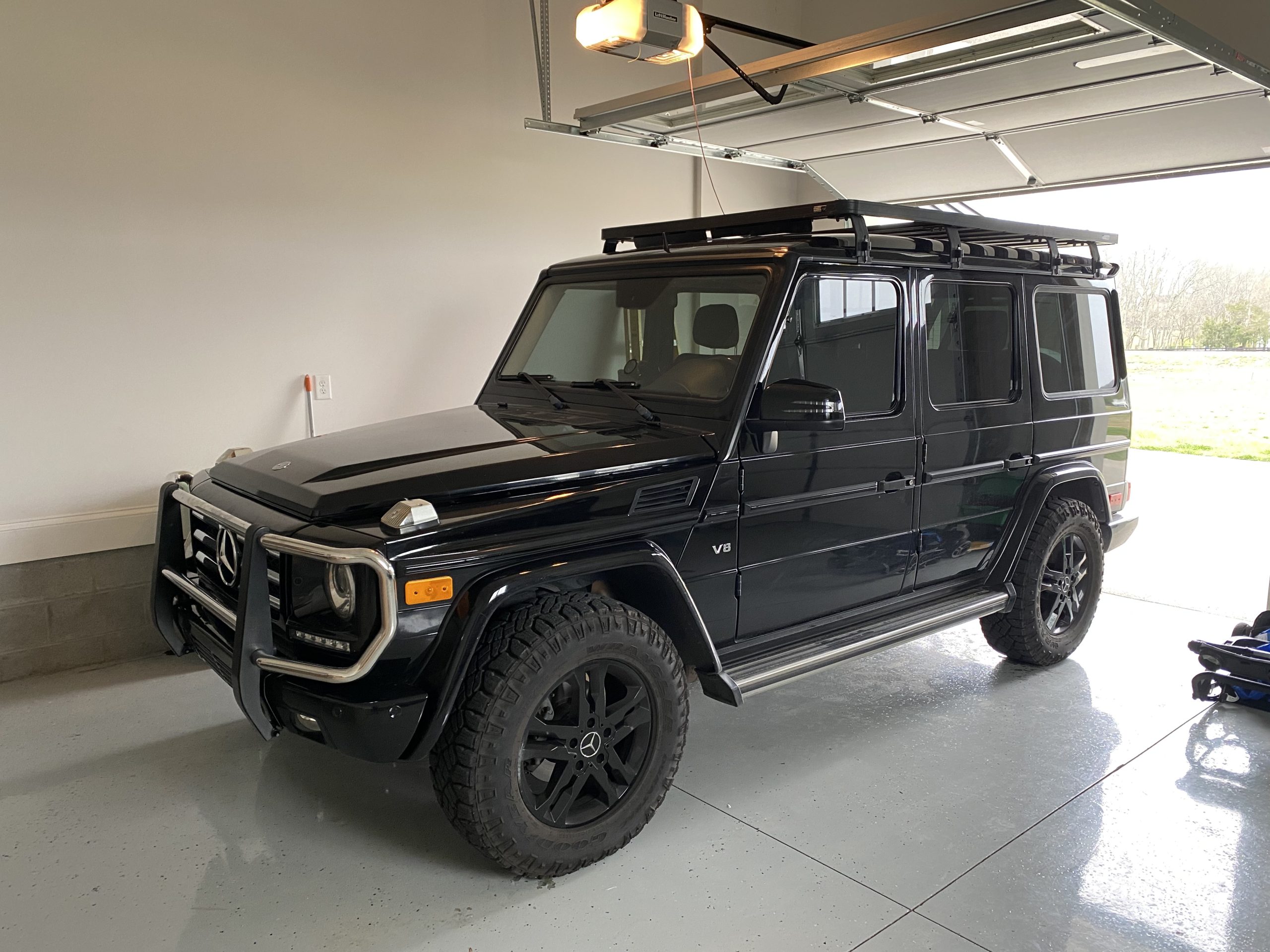 G550 best sale roof rack