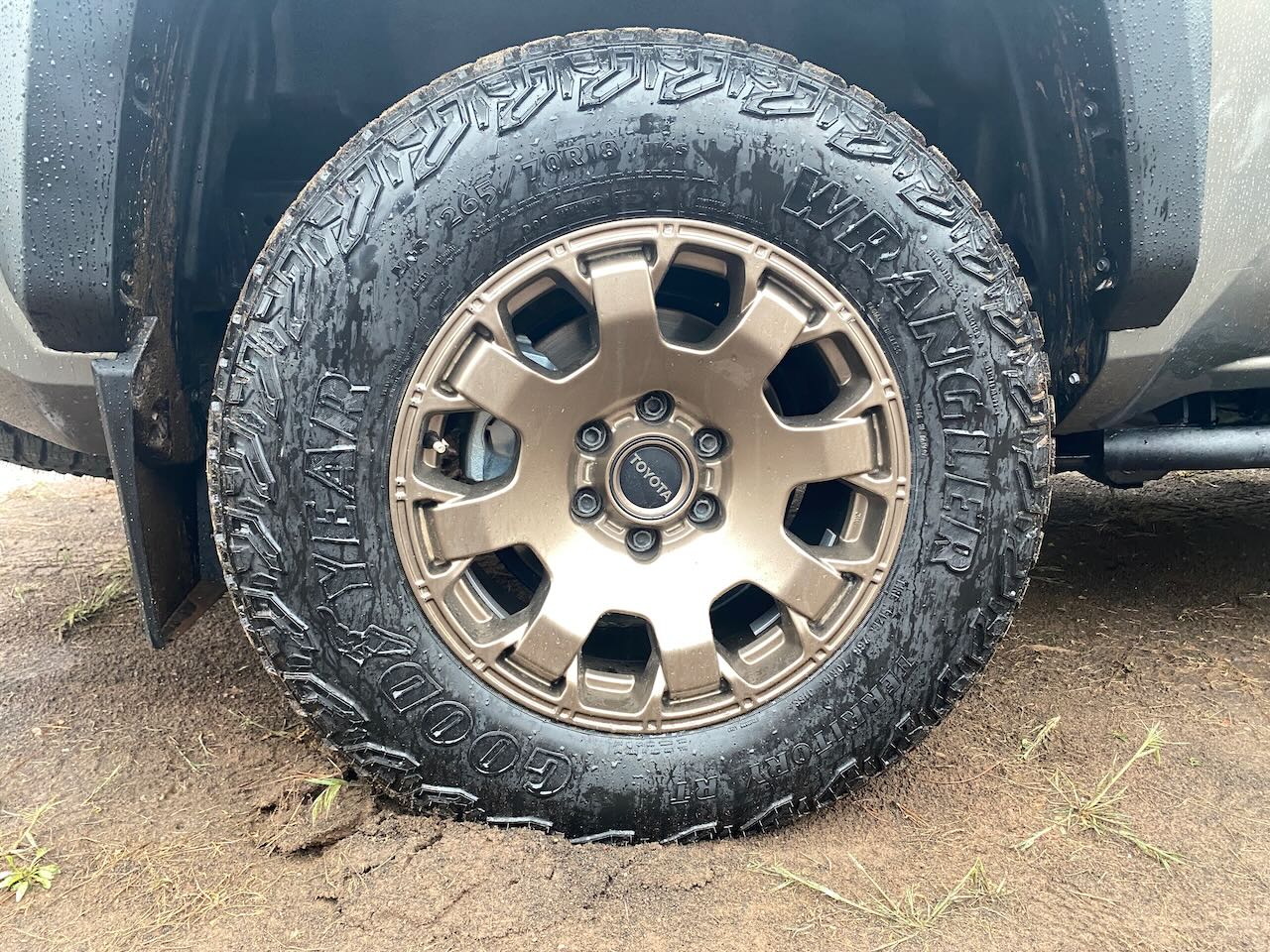 2024 Toyota Tacoma Trailhunter wheel