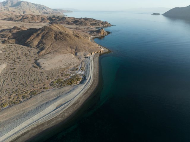 Baja shot on drone