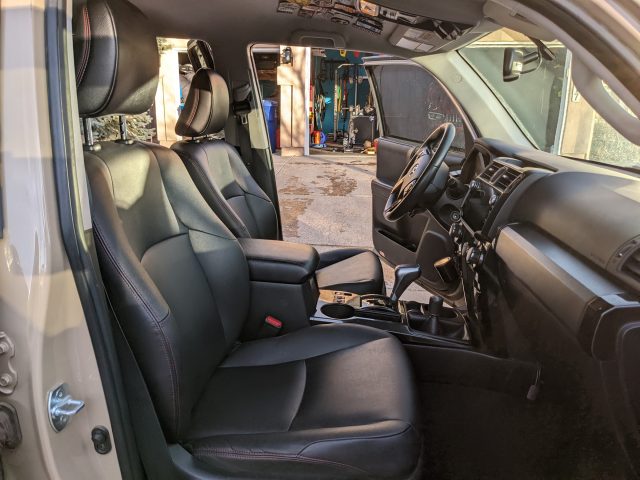 4runner TRD Pro leather interior