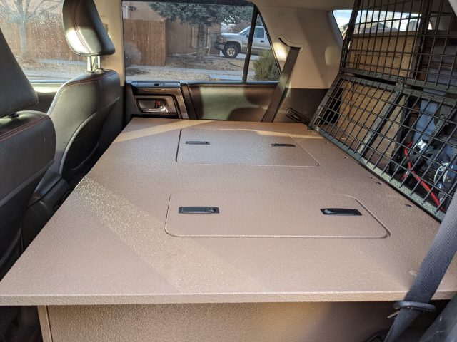 4runner TRD Pro storage platform 