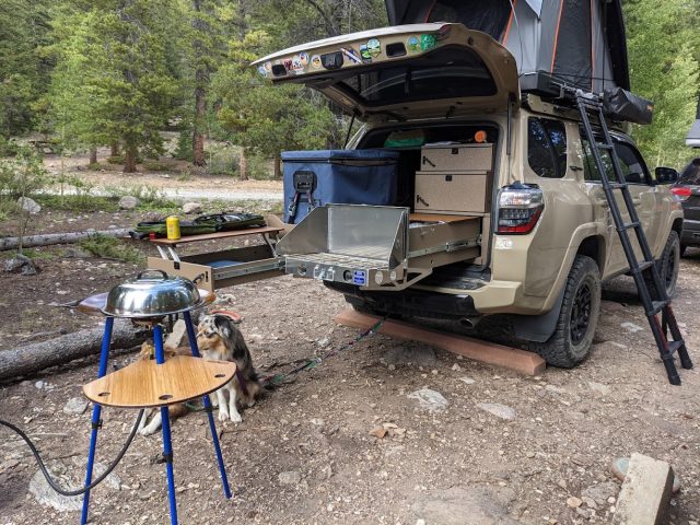 Toyota 4Runner TRD Pro at camp