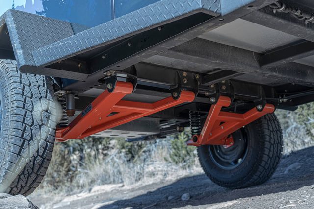 Off Grid Trailers Evolution Series Suspension