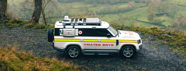 Overland news from Land Rover with Defender 130 Red Cross