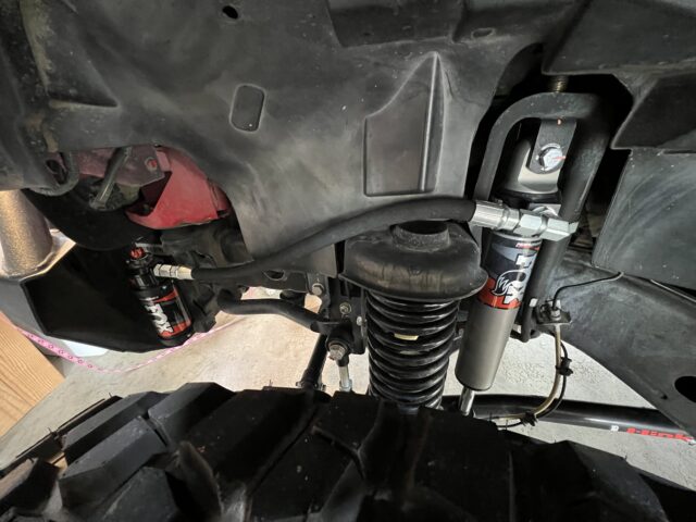 Jeep Fox suspension