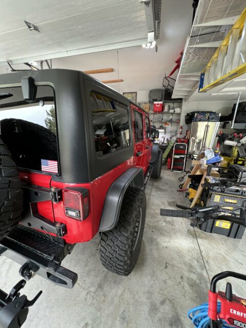 Jeep Wrangler rear