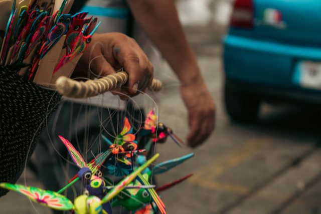 Oaxaca street market 