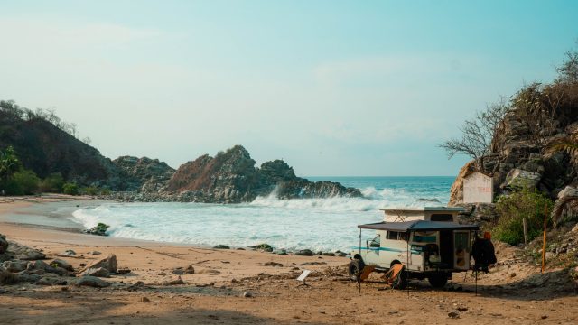 Toyota World Runners Chinook on the beach