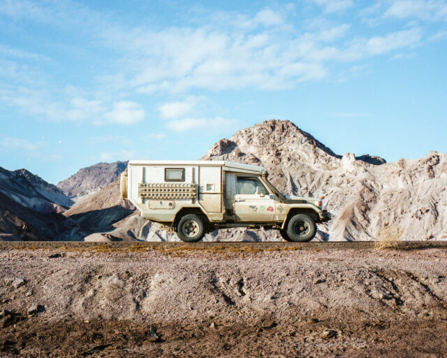 Toyota Troop Carrier overlanding South America