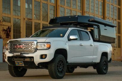 GMC Canyon and camper