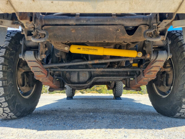 Toyota Land Cruiser BJ75 suspension upgrade