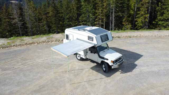 Toyota Land Cruiser BJ75 awning