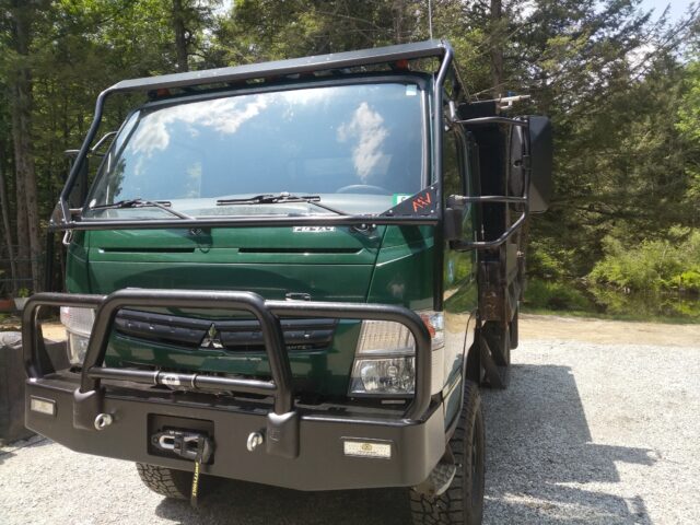 Fuso 4x4 front bull bar