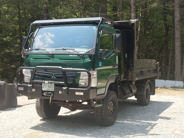 Mitsubishi Fuso overland camper