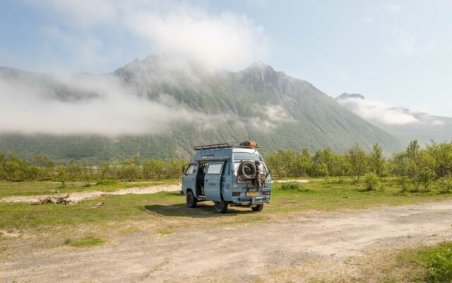 A Vanagon Syncro in Lofoten