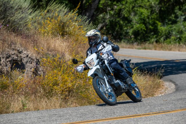 XR150L in the twisties