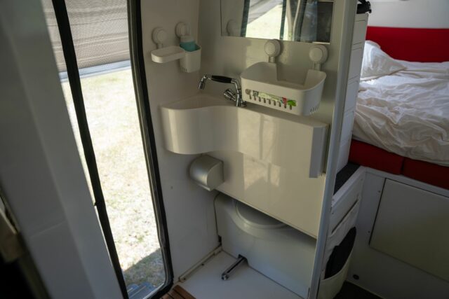 An Earthcruiser toilet.