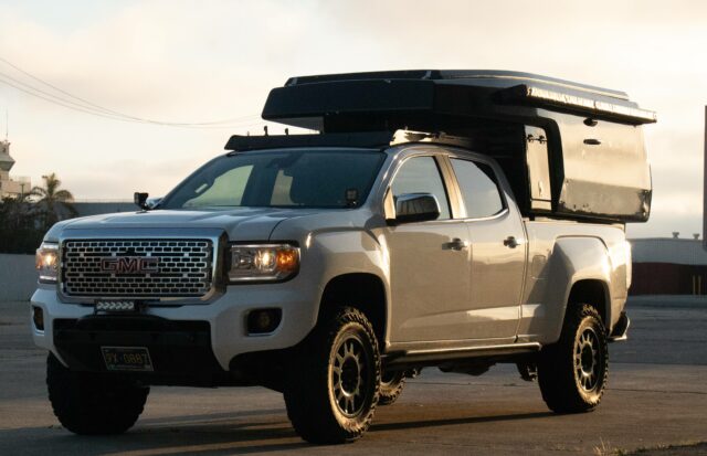 GMC Canyon Denali camper