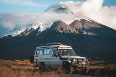 A Toyota Troopy camper